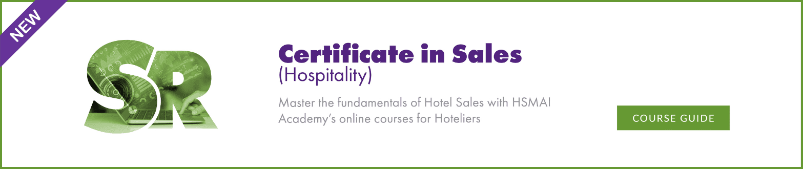 Certificate in Hospitality Sales