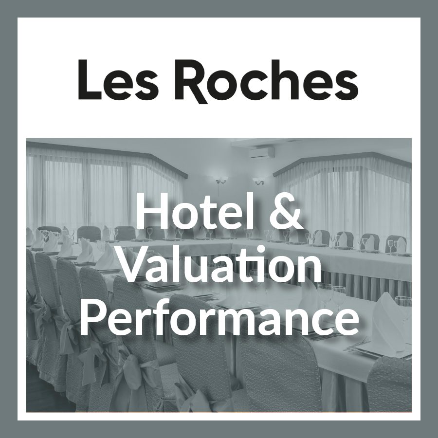 Les Roches Hotel Valuation Performance