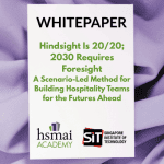 Hindsight Is 20/20; 2030 Requires Foresight